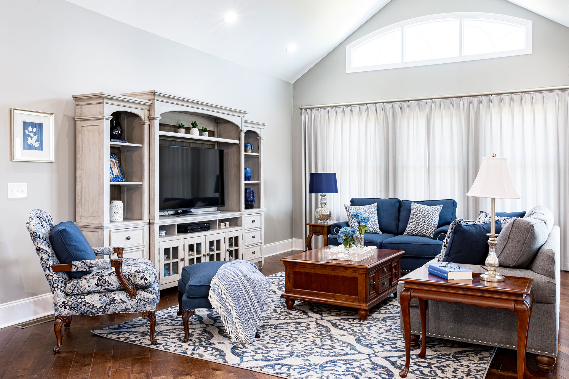 Traditional Living Room Interior Designer Cape Coral, FL
